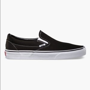 black slip on vans
